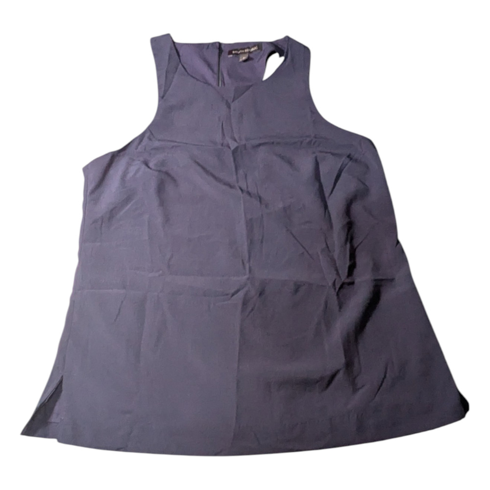 Banana Republic Women's Sleeveless Tank Blouse Featuring A High Neck Size Small